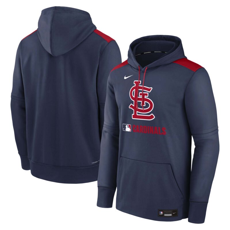 St. Louis Cardinals Collection Performance Pullover Hoodie - Navy
