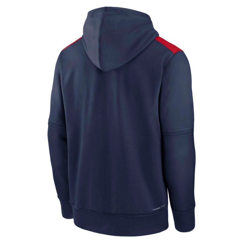 St. Louis Cardinals Collection Performance Pullover Hoodie - Navy - Image 3