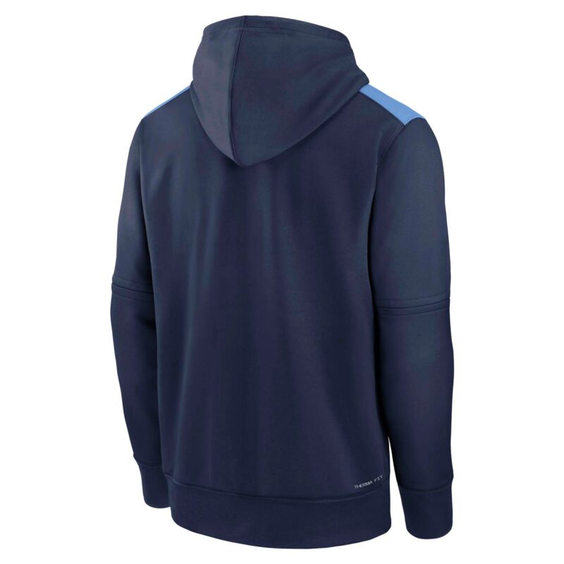 Tampa Bay Rays Collection Performance Pullover Hoodie - Navy - Image 3