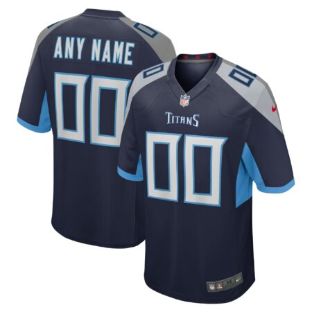 Tennessee Titans Custom Jersey - Navy
