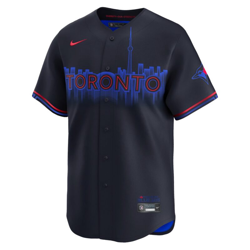 Toronto Blue Jays 2024 City Connect Limited Jersey - Navy - Image 2