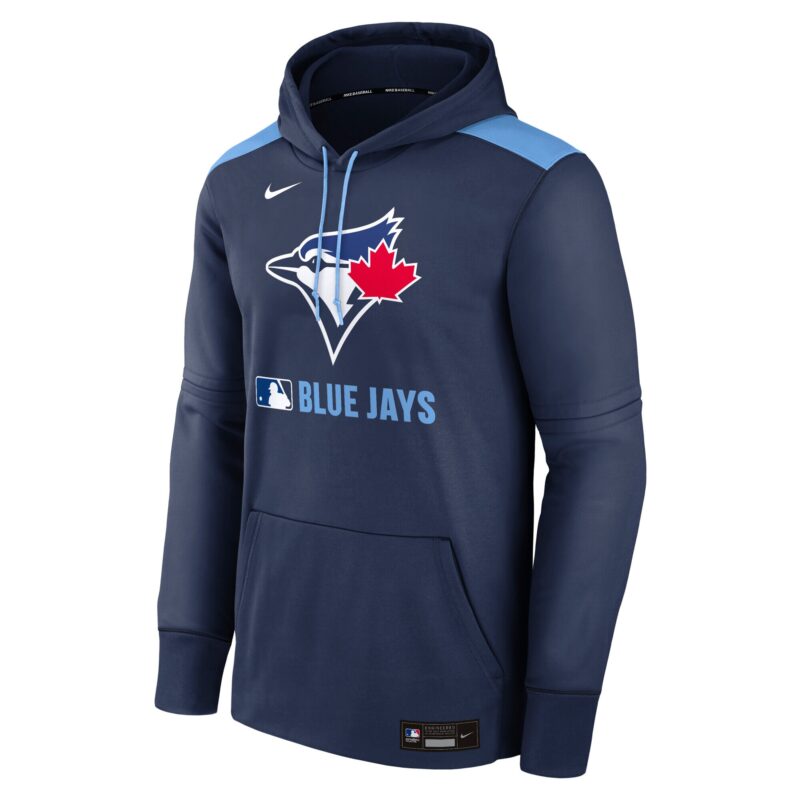 Toronto Blue Jays Collection Performance Pullover Hoodie - Navy - Image 2