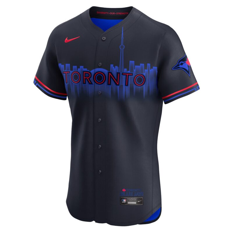 Toronto Blue Jays City Connect Elite Jersey - Navy - Image 2