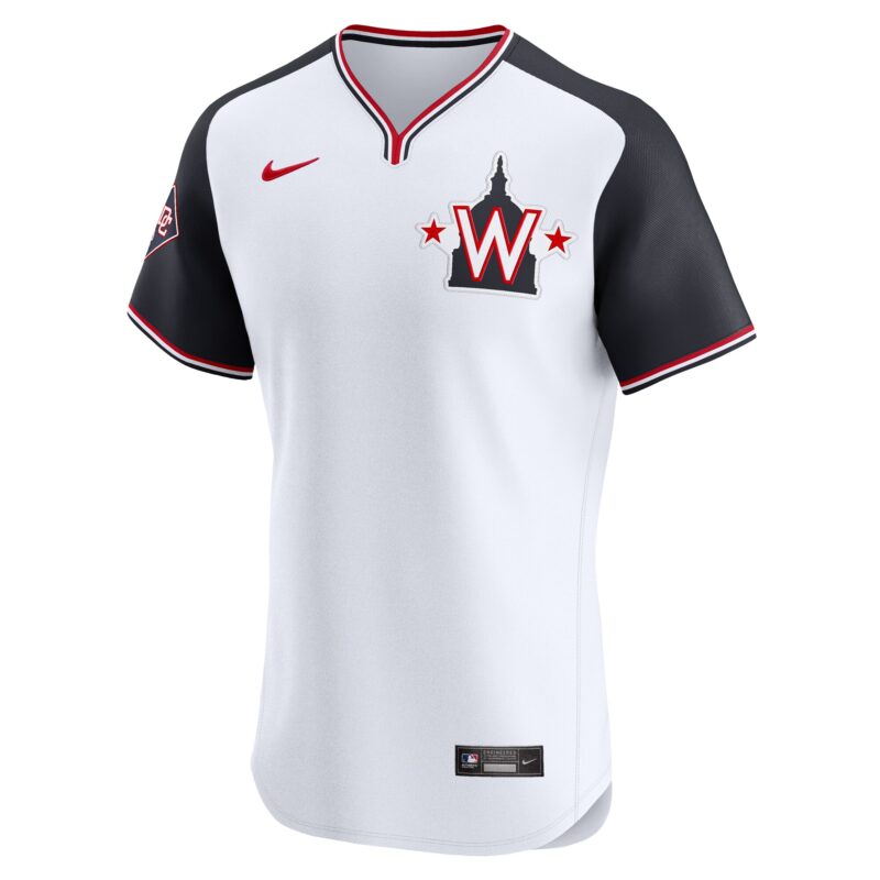 Washington Nationals Alternate Elite Jersey - Navy - Image 2