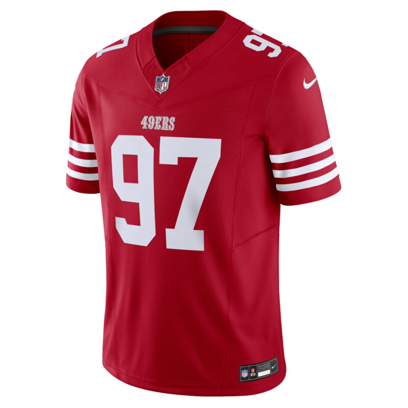 Nick Bosa San Francisco 49ers Vapor F.U.S.E. Limited Jersey - Scarlet - Image 2