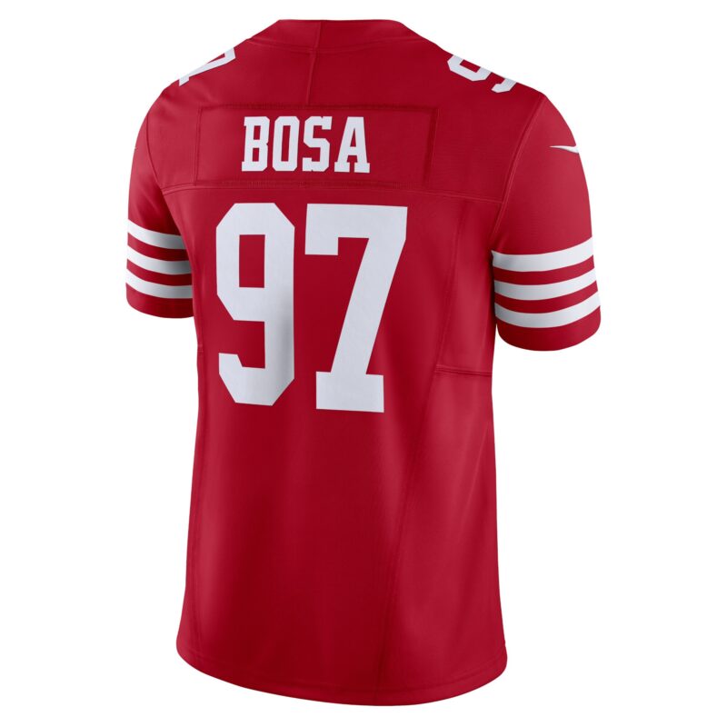 Nick Bosa San Francisco 49ers Vapor F.U.S.E. Limited Jersey - Scarlet - Image 3
