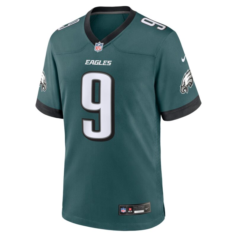 Nick Foles Philadelphia Eagles Team Retired Player Game Jersey - Midnight Green - Image 2