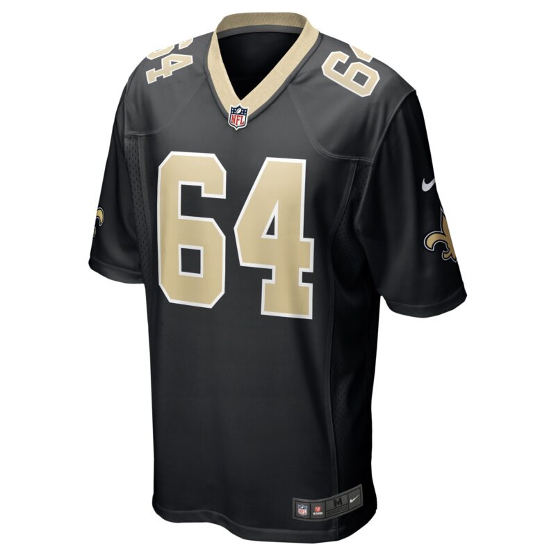 Nick Saldiveri New Orleans Saints Team Game Jersey - Black - Image 2