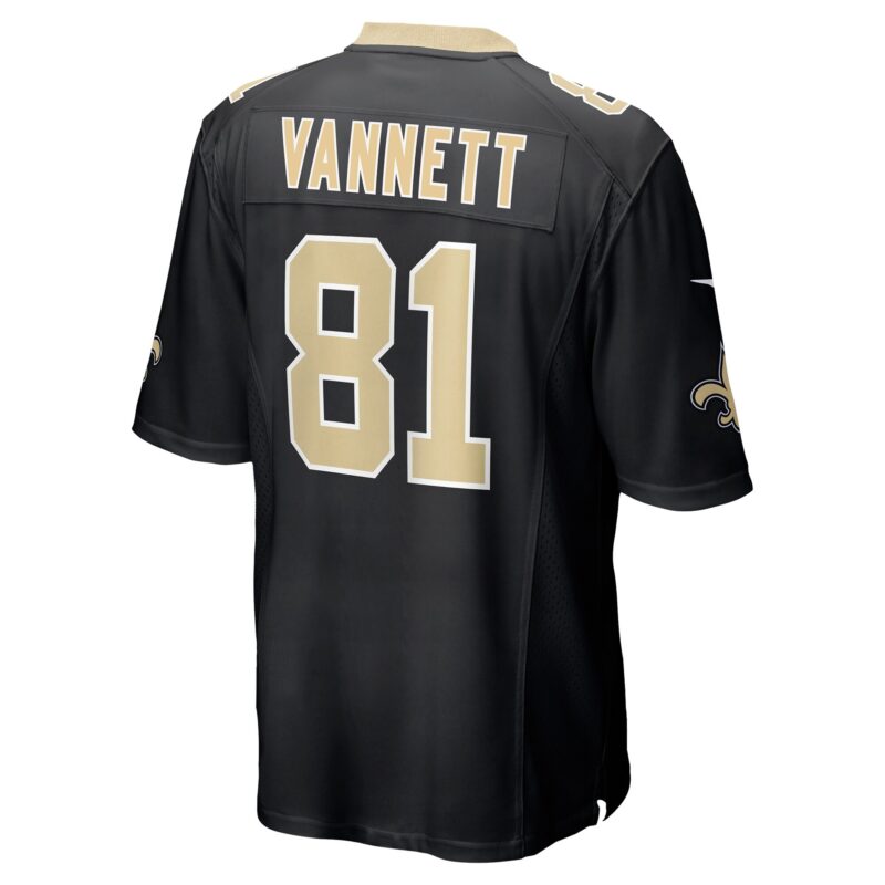 Nick Vannett New Orleans Saints Game Jersey - Black - Image 3