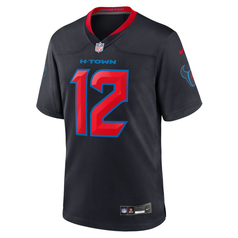Nico Collins Houston Texans 2nd Alternate Game Jersey - Navy - Image 2