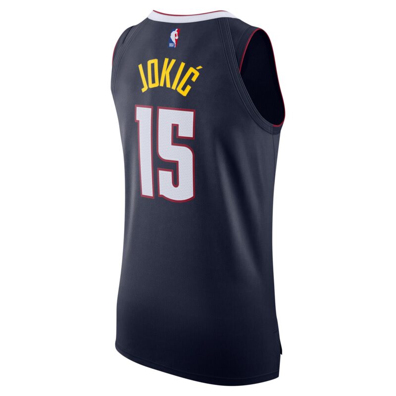 Nikola Jokic Denver Nuggets Jersey - Icon Edition - Navy - Image 3