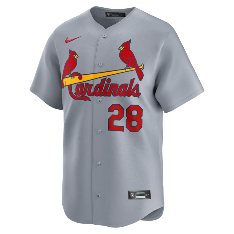 Nolan Arenado St. Louis Cardinals Away Limited Player Jersey - Gray - Image 2