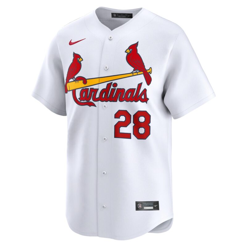 Nolan Arenado St. Louis Cardinals Home Limited Player Jersey - White - Image 2