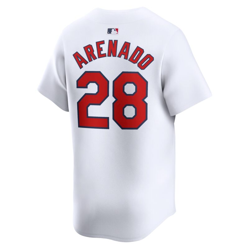 Nolan Arenado St. Louis Cardinals Home Limited Player Jersey - White - Image 3