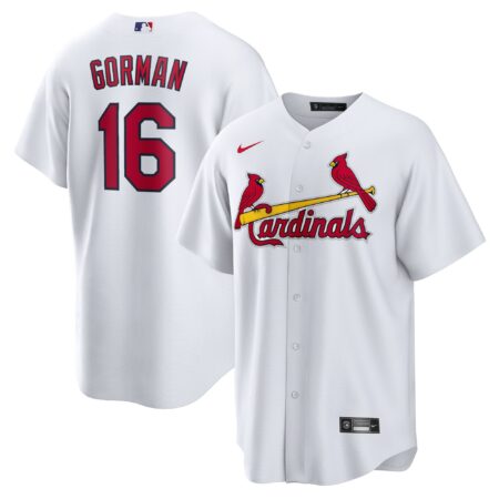 Nolan Gorman St. Louis Cardinals Home Jersey - White