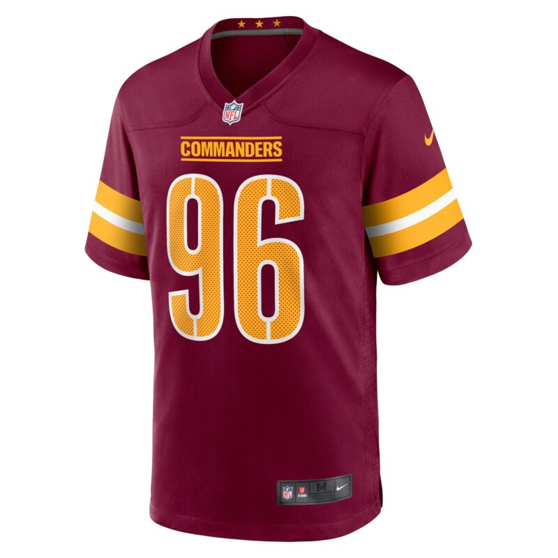 Norell Pollard Washington Commanders Game Jersey - Burgundy - Image 2