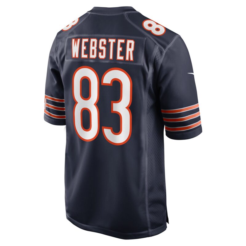 Nsimba Webster Chicago Bears Team Game Jersey - Navy - Image 3