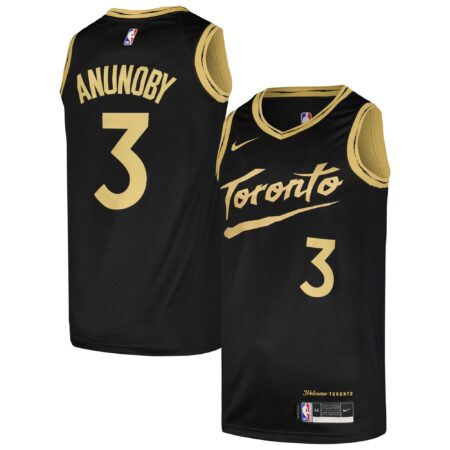 OG Anunoby Toronto Raptors Swingman Player Jersey - City Edition - Black