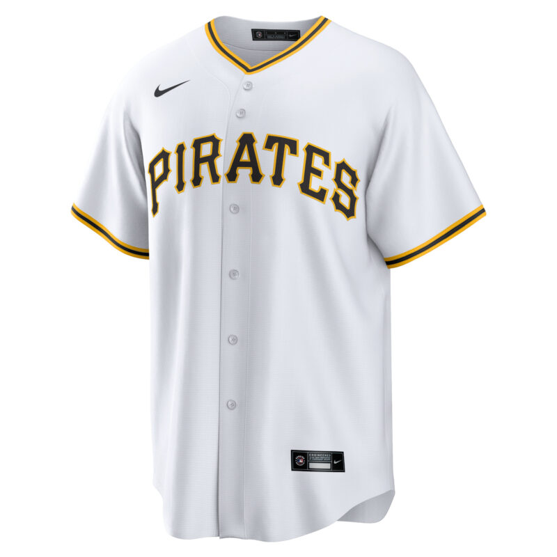 Oneil Cruz Pittsburgh Pirates Home Jersey - White - Image 2