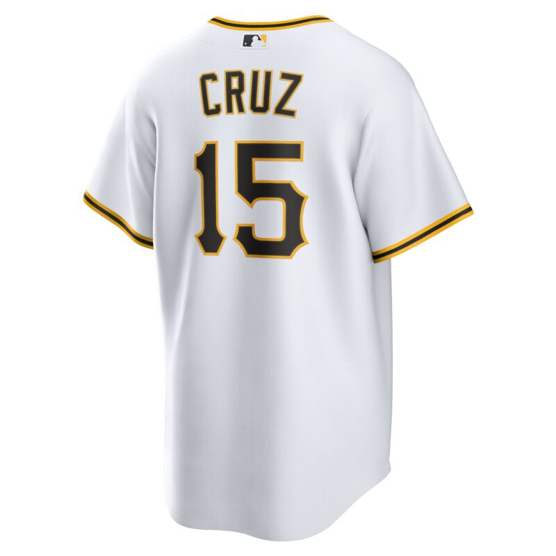 Oneil Cruz Pittsburgh Pirates Home Jersey - White - Image 3