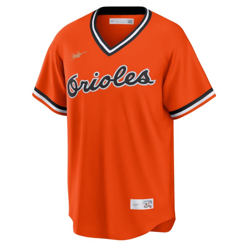Baltimore Orioles Alternate Cooperstown Collection Team Jersey - Orange - Image 2