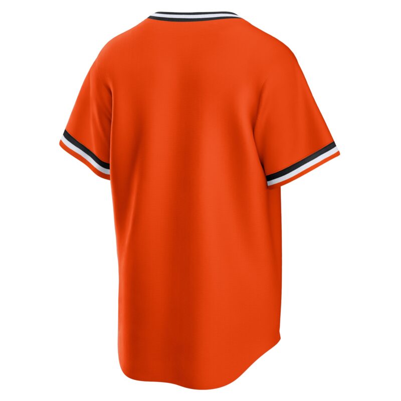 Baltimore Orioles Alternate Cooperstown Collection Team Jersey - Orange - Image 3
