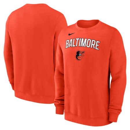 Baltimore Orioles Pullover Sweatshirt - Orange