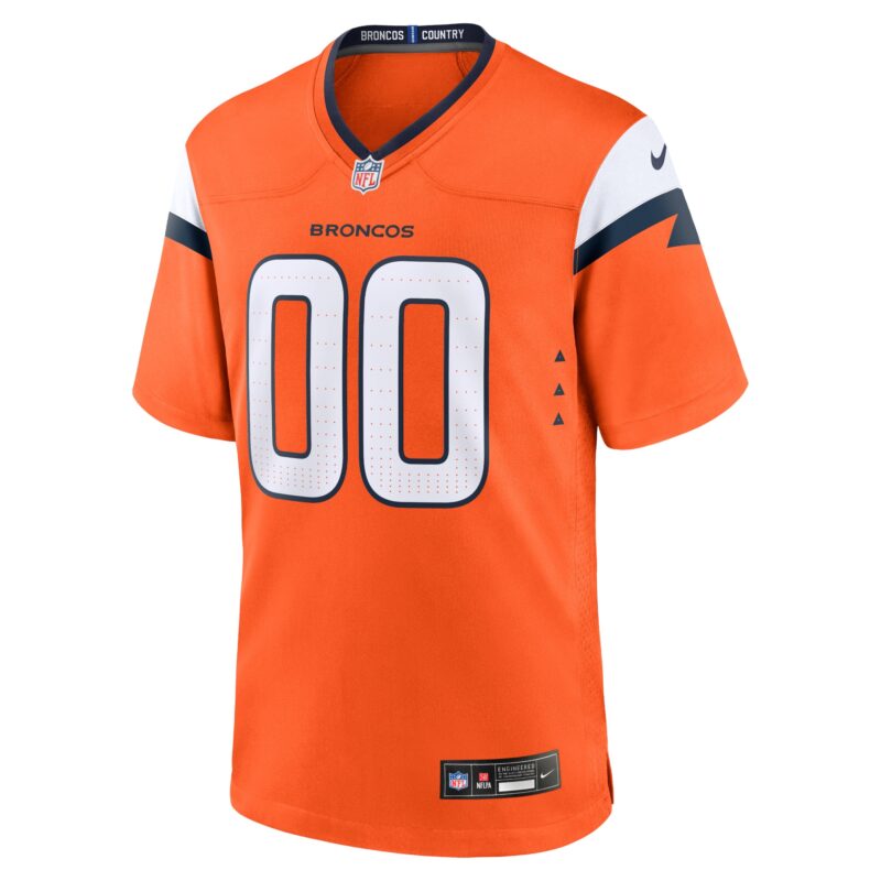 Denver Broncos Mile High Collection Custom Game Jersey - Orange - Image 2
