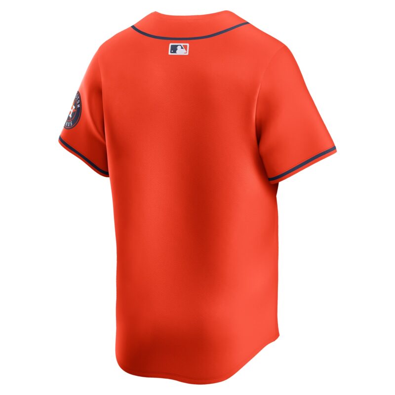 Houston Astros Alternate Limited Jersey - Orange - Image 3