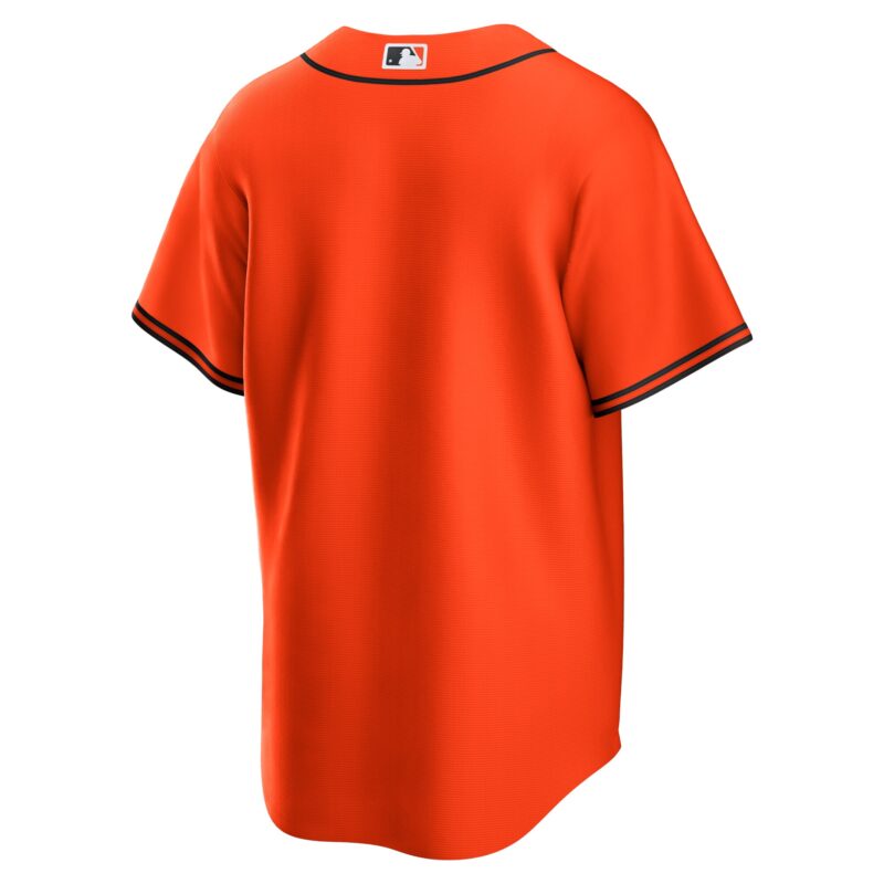San Francisco Giants Alternate Team Jersey - Orange - Image 3