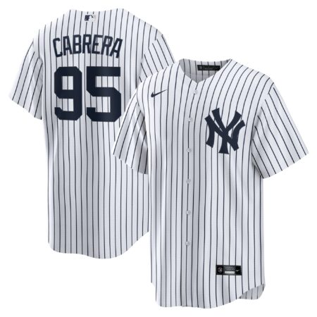 Oswaldo Cabrera New York Yankees Home Jersey - White