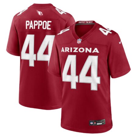 Owen Pappoe Arizona Cardinals Team Game Jersey - Cardinal