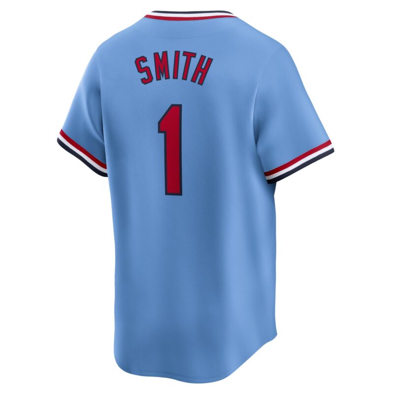 Ozzie Smith St. Louis Cardinals Throwback Cooperstown Limited Jersey - Royal - Image 3