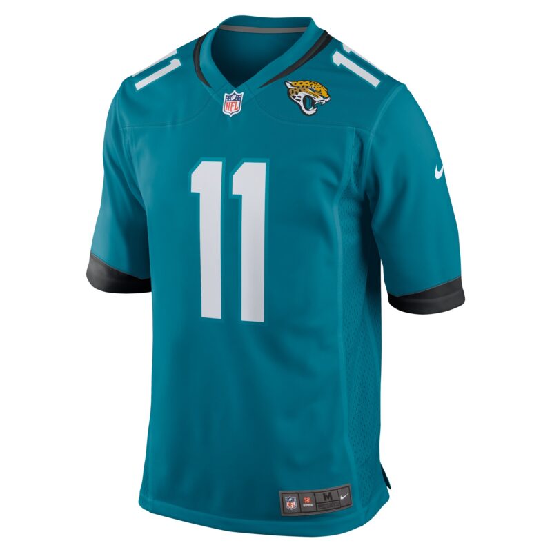 Parker Washington Jacksonville Jaguars Team Game Jersey - Teal - Image 2