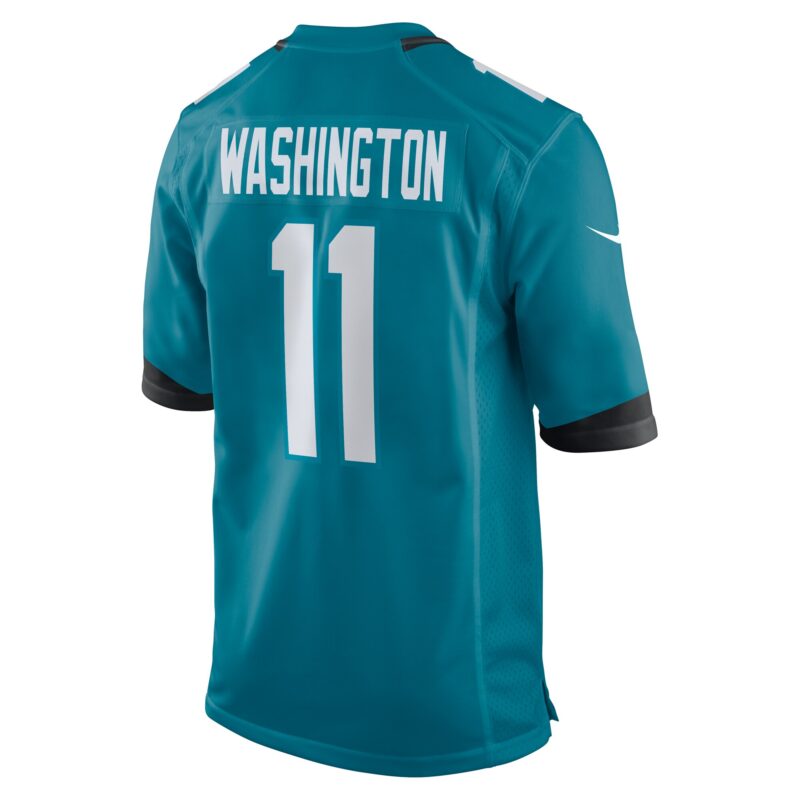 Parker Washington Jacksonville Jaguars Team Game Jersey - Teal - Image 3