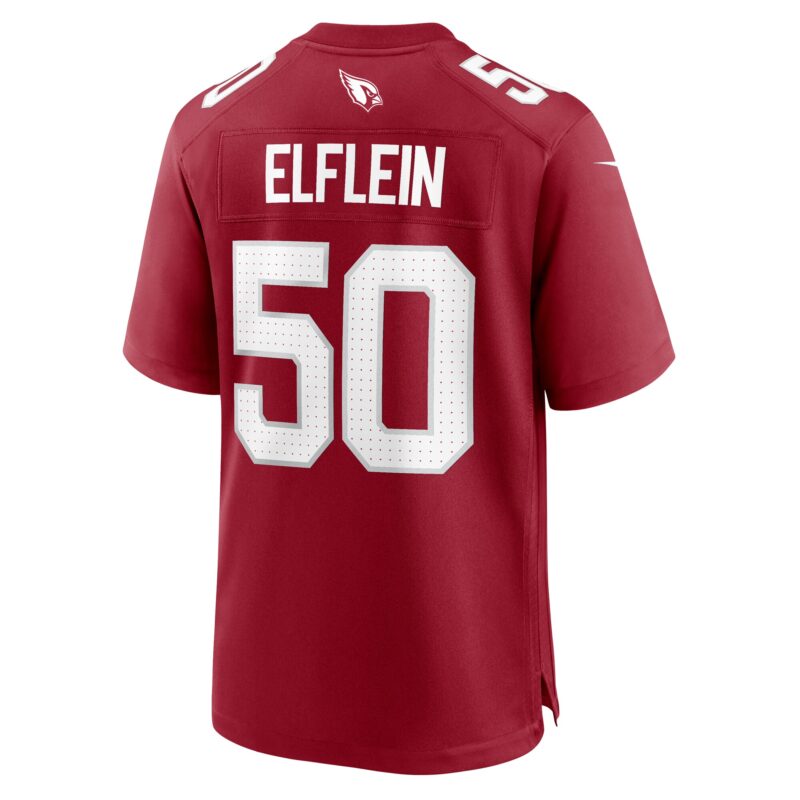 Pat Elflein Arizona Cardinals Team Game Jersey - Cardinal - Image 3
