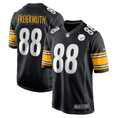 Pat Freiermuth Pittsburgh Steelers Game Jersey - Black