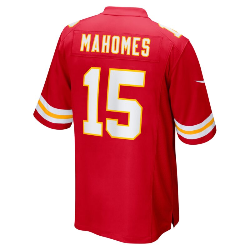Patrick Mahomes Kansas City Chiefs Game Jersey - Red - Image 3