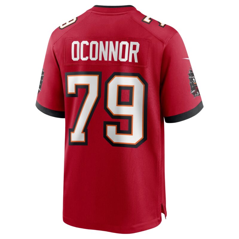 Patrick O'Connor Tampa Bay Buccaneers Game Jersey - Red - Image 3