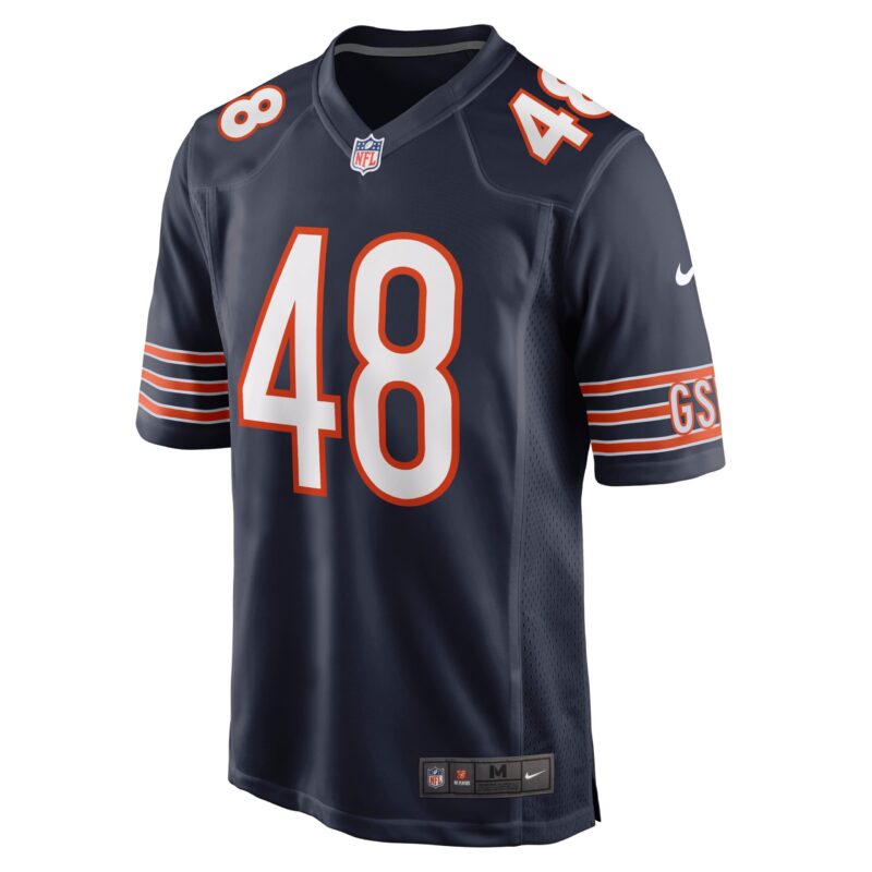 Patrick Scales Chicago Bears Game Jersey - Navy - Image 2