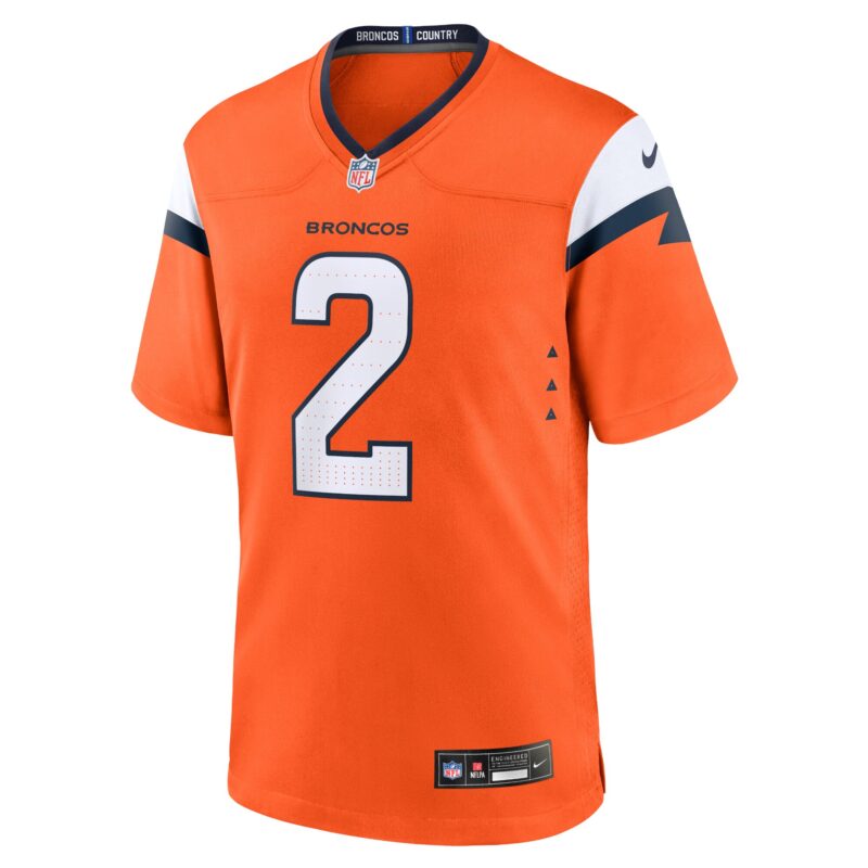 Patrick Surtain II Denver Broncos Mile High Collection Game Jersey - Orange - Image 2