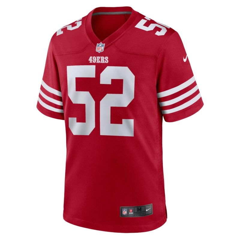 Patrick Willis San Francisco 49ers Retired Player Game Jersey - Scarlet - Image 2