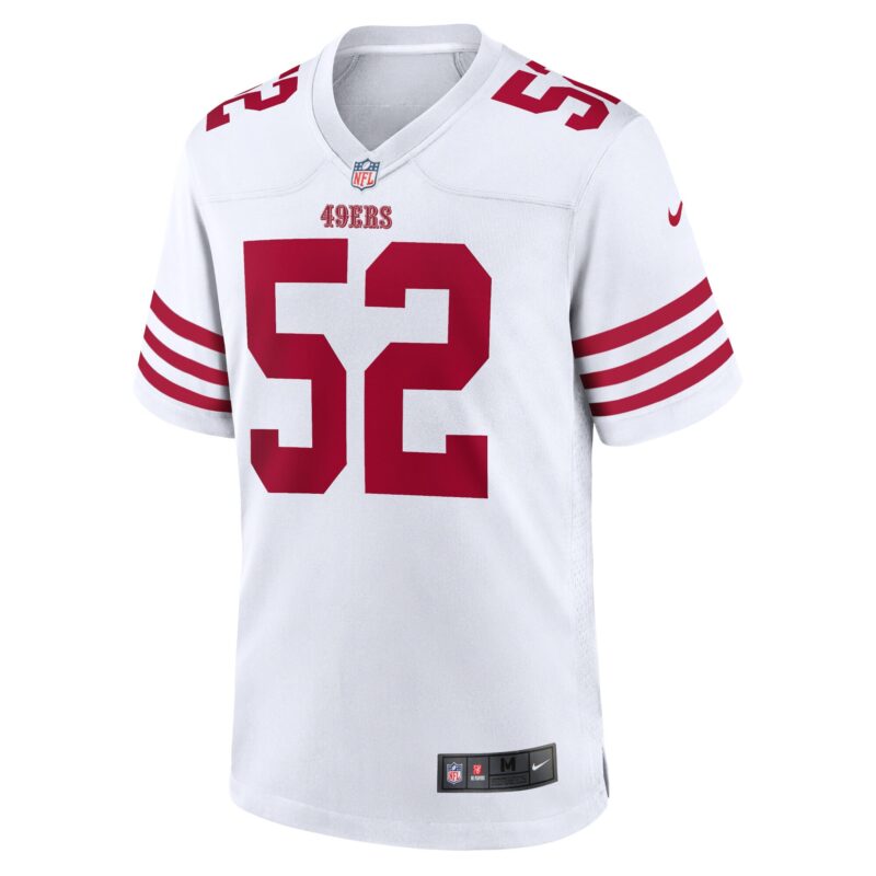 Patrick Willis San Francisco 49ers Retired Player Game Jersey - White - Image 2