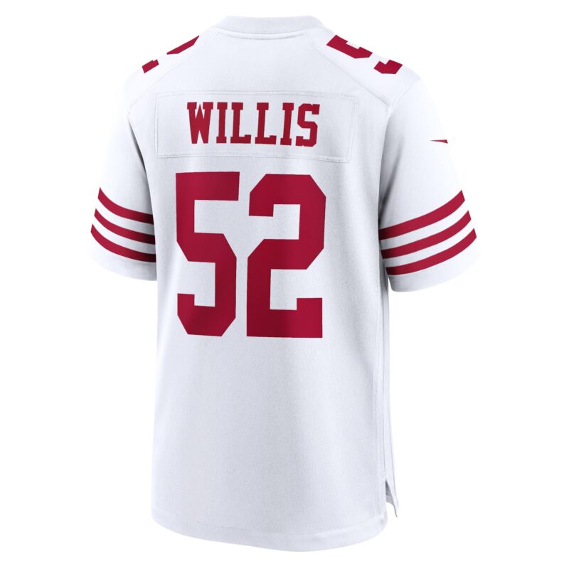 Patrick Willis San Francisco 49ers Retired Player Game Jersey - White - Image 3