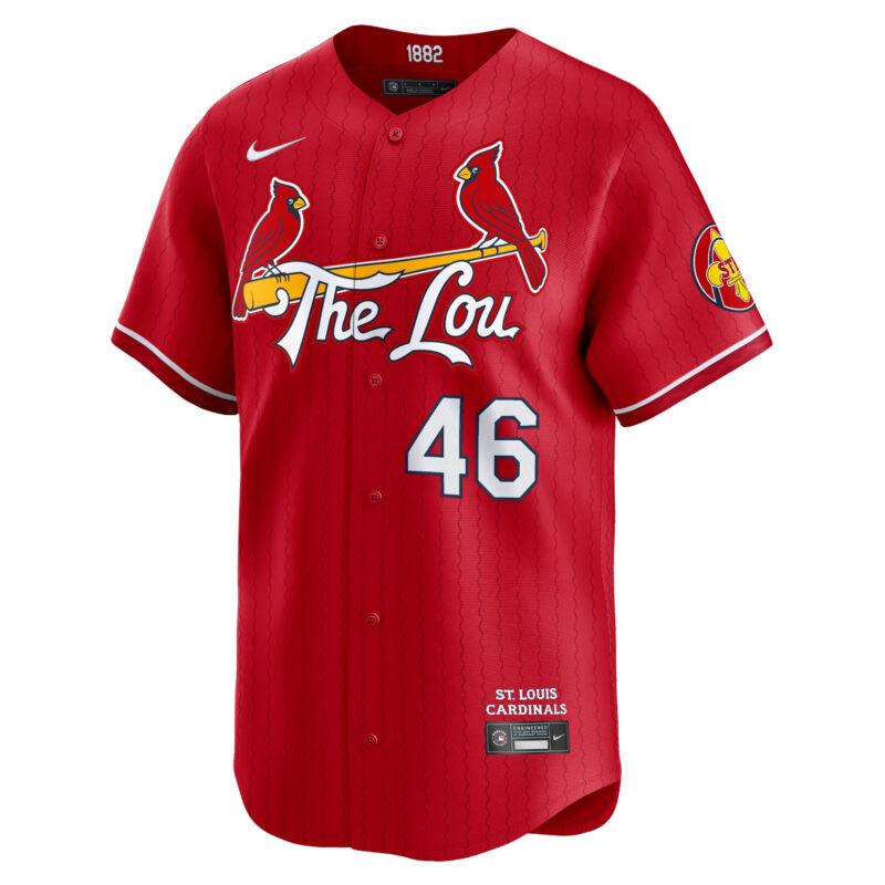 Paul Goldschmidt St. Louis Cardinals 2024 City Connect Limited Player Jersey - Red - Image 2