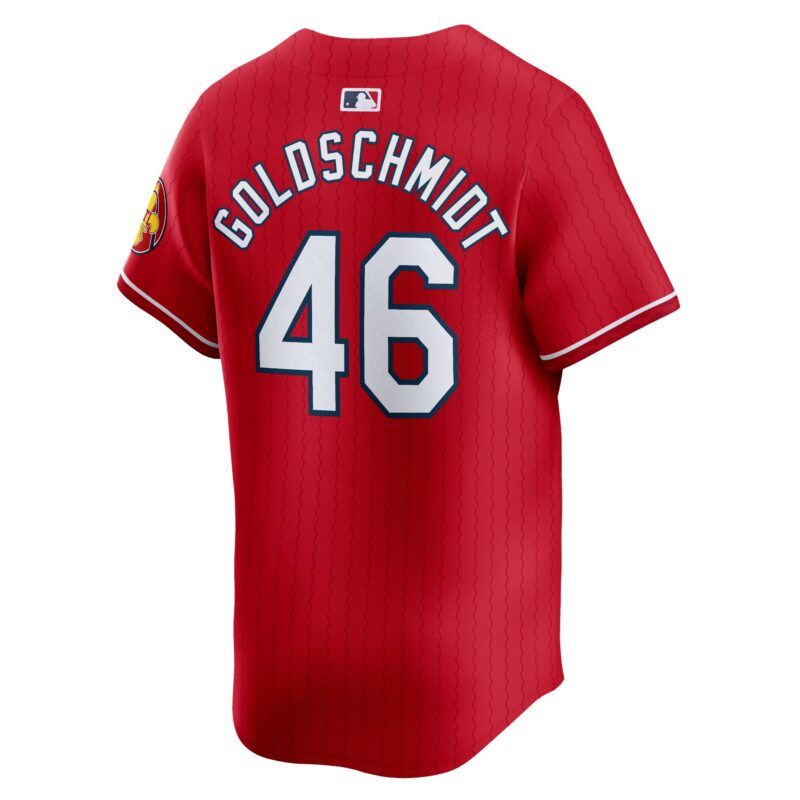 Paul Goldschmidt St. Louis Cardinals 2024 City Connect Limited Player Jersey - Red - Image 3