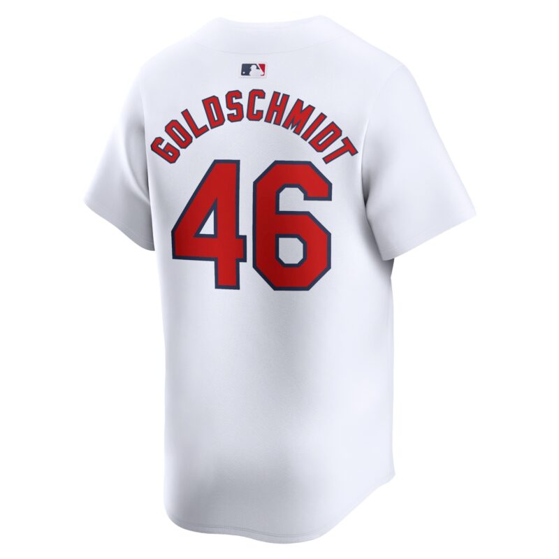 Paul Goldschmidt St. Louis Cardinals Home Limited Player Jersey - White - Image 3