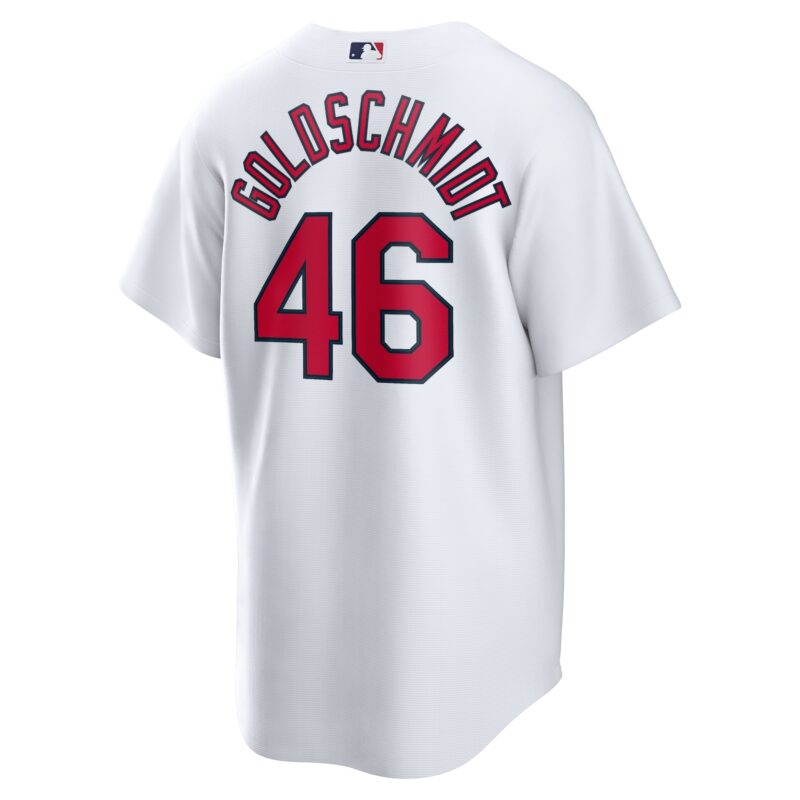 Paul Goldschmidt St. Louis Cardinals Home Player Name Jersey - White - Image 3