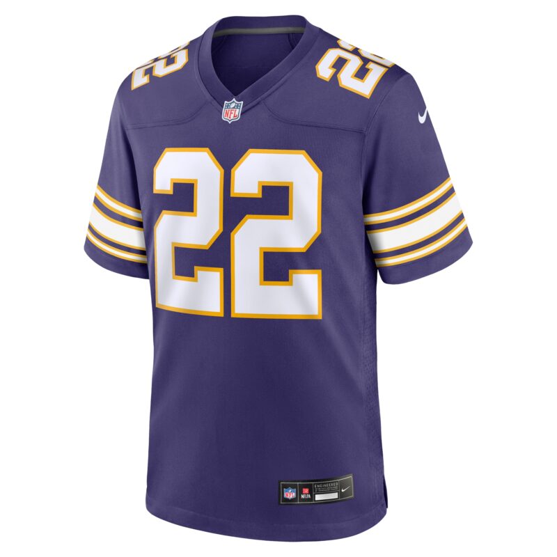 Paul Krause Minnesota Vikings Classic Retired Player Jersey - Purple - Image 2