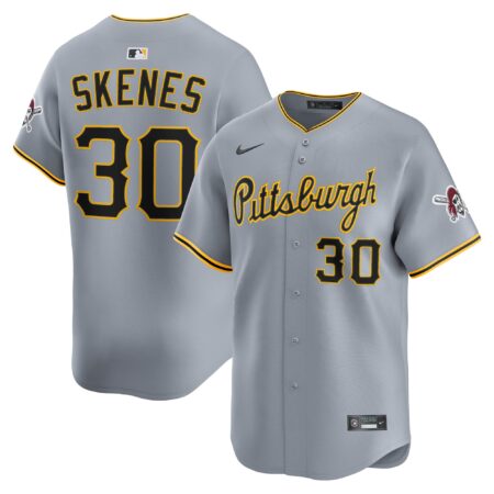 Paul Skenes Pittsburgh Pirates Alternate Limited Player Jersey - Gray